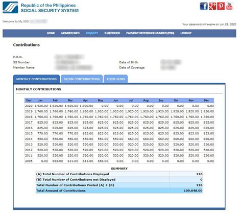 how to check sss contribution online|sss contribution log in.